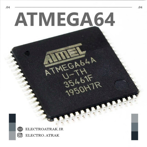 آیسی میکروکنترلر ATMEGA64A اورجینال