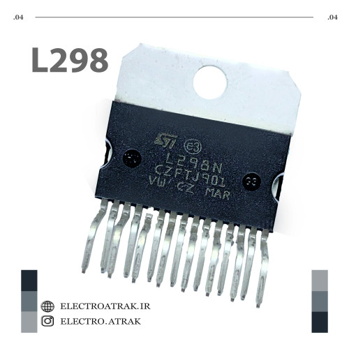 تراشه درایور L298
